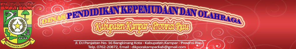 Dinas Dikpora Kab Kampar